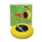 ERIE E-9000268 #8 Yellow Solid Wheelbarrow Wheel Kit with Axle and Bearings for ERIE 1038 Wheelbarrow