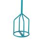 Collomix 40120-225 KR120HF 4.0 to 6.6-Gallons 160 mm Sticky Materials Bird Cage Mixing Paddle with 3/4 in. HEXAFIX Connection