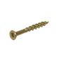 DuraDrive #8 x 1-3/4 in. Yellow Zinc Coated Flat Head Square Drive Flooring Screws (4,000-Pack)