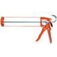 Albion B1 300mL Single 7:1 Drive Orange Metal Skeleton Cartridge Manual Caulking Sealant Gun