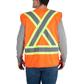 DuraDrive Men's Hi-Vis Class 2 Level 2 Tear-Away Safety Vest with Pockets