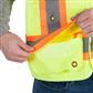 DuraDrive Men's Hi-Vis Class 2 Level 2 Surveyor Safety Vest with Pockets