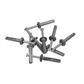 DEWALT POWERS 02814 1/4 in. x 1-1/4 in. ZAMAC NAILIN Mushroom Head Carbon Steel Nail Anchor (100-Pack)