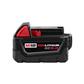 Milwaukee 48-11-1850 18-Volt 5.0 Ah XC M18 REDLITHIUM Extended Capacity Lithium-Ion Battery