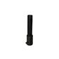 6 in. Black Iron Threaded Waterbox Extension Nipple with Coupling