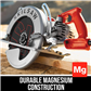 SKILSAW SPT70WM-01/22 15 Amp 10-1/4 in. Corded Magnesium SAWSQUATCH Worm Drive Circular Saw