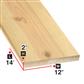 2 in. x 12 in. x 14 ft. Spruce Lumber