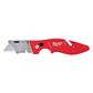 Milwaukee 48-22-1901 7-1/4 in. FASTBACK Flip Open Replaceable Blade Pocket Utility Knife with Wire Stripper and Belt Clip