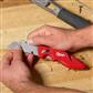 Milwaukee 48-22-1901 7-1/4 in. FASTBACK Flip Open Replaceable Blade Pocket Utility Knife with Wire Stripper and Belt Clip