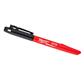 Milwaukee 48-22-3100 Black Fine Point INKZALL Marker with Lanyard Hole & Hardhat Clip