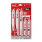 Milwaukee 49-22-3305 SAWZALL Demolition Blade Set (5-Piece)