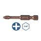 VEGA P150P1A-C1 #1 x 2 in. Phillips Drive Impactech Gunmetal Bronze Power Bit