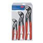 Knipex 00 20 07 US1 Self-Locking Alligator Water Pump Pliers Set (3-Piece)