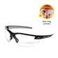 Edge DZ411VS-G2 Zorge G2 Vapor Shield Safety Glasses with Anti-Fog Clear Lens