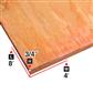  3/4 in. x 4 ft. x 8 ft. Fire-Resistant Treated Plywood