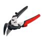 BESSEY D15AL 7 in. Offset Left/Shape/Straight Cut Compound Leverage Compact Cutting Aviation Snips