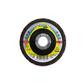 KLINGSPOR 321647 SMT 324 Extra 4-1/2 in. x 7/8 in. x 60 Grit Flat Abrasive Mop Disc For Stainless Steel And Steel