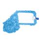 M2 MFP-V4216 16 in. M-Tech Velcro Flat Blue Microfibre Mop Pad