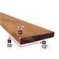 2 in. x 12 in. x 10 ft. Brown Pressure Treated Lumber