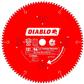 Freud Diablo D1296L 12 in. 96-Tooth High Density Carbide Tipped Aluminum/Laminate Floor Cutting Saw Blade
