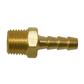 DuraDrive P1825 1/4 in. x 1/4 in. Male Brass Barbed Connector Coupler Air Hose Fitting (5-Pack)