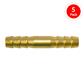 DuraDrive P315 1/4 in. Brass Mender Coupler Air Hose Fitting (5-Pack)