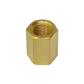 DuraDrive P525 1/4 in. Female x 1/4 in. Female Brass Coupler Air Hose Fitting (5-Pack)