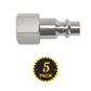 DuraDrive MP20F-5 1/4 in. Female Plug Coupler Air Hose Fitting (5-Pack)