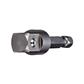 VEGA 150ADB38 2 in. x 3/8 in. Hex Shank Ball Lock Gunmetal Grey Male Socket Adapter and Extension (5-Pack)