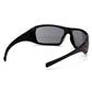 Pyramex Black Frame Safety Glasses with Gray Lens