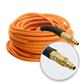 DuraDrive DYPA1475F 1/4 in. x 75 ft. Hybrid Polymer Air Hose with Swivel Fitting