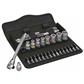 Wera 05004021001 8100 SA 11 Zyklop 1/4 in. Drive Switch Lever Imperial Metal Ratchet Set (28-Piece)