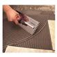 Goldblatt G02361 1/4 in. x 1/4 in. x 1/4 in. Stainless Steel Square-Notch Trowel