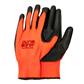 DuraDrive Black Dipped Orange Polyurethane-Coated Gloves (12-Pair)