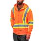 DuraDrive Men's 4 in. Hi-Vis Reflective Stripes Hooded Jacket