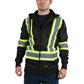 DuraDrive Men's 4 in. Hi-Vis Reflective Stripes Hooded Jacket