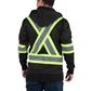 DuraDrive Men's 4 in. Hi-Vis Reflective Stripes Hooded Jacket