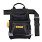 DEWALT DG5433 10-Pocket Carpenters Top Grain Leather Nail and Tool Bag