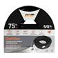 DuraDrive GG5875F 5/8 in. x 75 ft. Black Nitrile Garden Hose