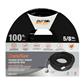 DuraDrive GG58100F 5/8 in. x 100 ft. Black Nitrile Garden Hose