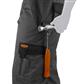 DuraDrive Men's TRADESMAN Grey Two Tone Double Knee Cargo Work Pants