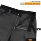 DuraDrive Men's TRADESMAN Grey Two Tone Double Knee Cargo Work Pants