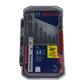 BOSCH BL14 1/16 in. to 1/2 in. Black Oxide General Purpose Wood, PVC and Metal Drill Bit Set (14-Piece)