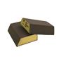 SIA 0070.1230.01 Series 7990 2-3/4 in. x 3-3/4 in. Aluminum Oxide Grit Fine Combination Block Yellow Sanding Sponge (10-Pack)