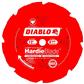 Freud Diablo D1208DHC 12 in. x 8-Tooth Polycrystalline Diamond (PCD) Tipped Fibre Cement Hardie Blade