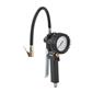 DuraDrive Mechanical Tire Inflator Gauge Air Hose Fitting for Cars with 12 in. Flexible Hose and Straight Chuck