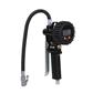 DuraDrive Digital Tire Inflator Gauge Air Hose Fitting for Cars with 12 in. Flexible Hose & Straight Chuck