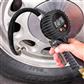 DuraDrive Digital Tire Inflator Gauge Air Hose Fitting for Cars with 12 in. Flexible Hose & Straight Chuck