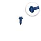 DuraDrive 3/16 in. x 1-1/4 in. Blue Ruspert Coated Hex Washer Head Slot Drive Concrete Screw (100-Pack)
