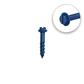 DuraDrive 3/16 in. x 2-1/4 in. Blue Ruspert Coated Hex Washer Head Slot Drive Concrete Screw (100-Pack)